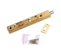 Concealed Flush Latches with Not Pry Reversible Turnpiece Flush Bolt Locking Device for Sliding French Storms Door Surfaces Mount Storms Door