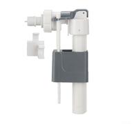 Concealed Four-Point Toilet Inlet Valve with Straight Bracket Designed for Standard 4 Inch Threaded Water Supply