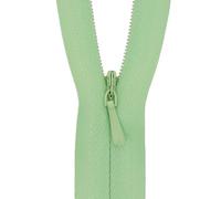Concealed Green Zip Closed End (Pale Lime, 25cm)
