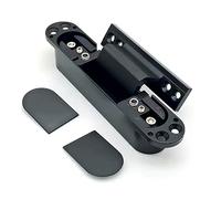 Concealed Hinge Black Hinge Heavy Duty Hidden Door 3-Dimensional Adjustable Wood Door fire-Proof Door soundproof Door Security Door Cross Hinge 120 Degree