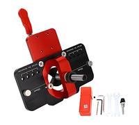 Concealed Hinge Jig, Kreg Concealed Hinge Jig Easy Drill Guide Kit, Veiko Kitchen Door Hinge Jig Dust with Carbon Steel Drill Bits for Woodworking Cabinets Furniture Doors