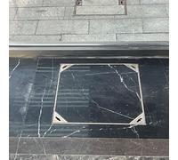 Concealed Inspection Port Cover with Pull Holes, Recessed Square Manhole Lid for Commercial and Institutional Areas