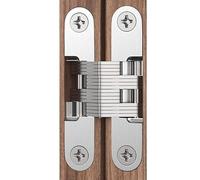Concealed Interior Door Hinges - Invisible Hardware for Full Opening Cabinets | Zinc Alloy Hinge for Interior Doors | for Cabinets Bathrooms Bedrooms & Indoor Use