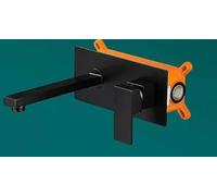 Concealed into The Wall Embedded Box Cold and hot Water Faucet Inlaid Mixing Valve, Conjoined Concealed Round LWX