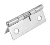 Concealed Kitchen Cabinet Door Hinge Set Hinges 20Pcs 2 Inch Long Stainless Steel Self-Closing Corner Spring Draw for Window Internal Doors