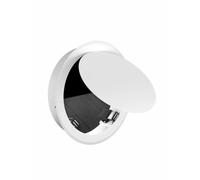 Concealed Opening Inspection Cover，Round Aluminium Ceiling Access Panel | Aluminum alloy frame;galvanized inner panel;press-to-open magnetic lock;fits ceilings / walls(Opening size - 150 mm/5.9 in)