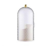 Concealed Rotating Bathroom Countertop Organizer, Dustproof Toothbrush & Makeup Brush Holder with Cover, Bathroom Storage Organizer