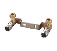 Concealed Shower Faucet Wall Bracket Positioner Connector 15mmx1/2'' | For Exposed Thermostatic Bath Shower Mixer Tap ,Wall-Mounted Fitting Fixing Plate