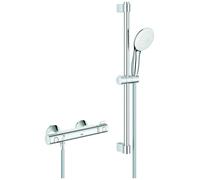 Concealed Shower Grohe Grohtherm 800 thermostatic 600mm 2jets ⌀110 mm Chrome 34565002