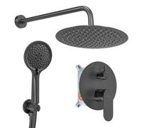 Concealed Shower Set Rea Drop Black