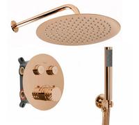 Concealed Shower Set Rea Lungo Copper + Box