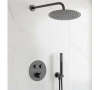 Concealed Shower Set Rea Lungo Titanium +Box