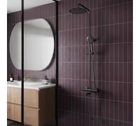 Concealed Shower Set Rea Lungo Titanium High