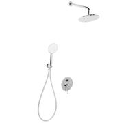 Concealed Shower Set with Rainshower PUELO Silver