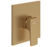 Concealed Shower Tap Villeroy and Boch Architectura Square 150x150x49mm Brushed gold TVS12500200076