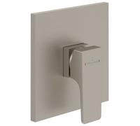 Concealed Shower Tap Villeroy and Boch Architectura Square 150x150x49mm Brushed Nickel Matt TVS12500200064
