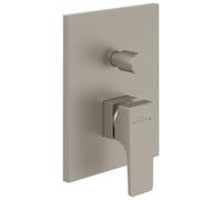 Concealed Shower Tap Villeroy and Boch Architectura Square 150x190x54mm Brushed Nickel Matt TVS12500300064