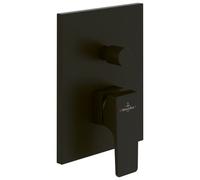Concealed Shower Tap Villeroy and Boch Architectura Square 150x190x54mm Matt Black TVS125003000K5