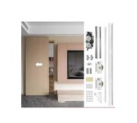 Concealed Sliding Barn Door Hardware Kit with Soft-Close, Hidden Track for Sliding Door, Puertas Corredizas para Interior，trackless Sliding Door(120cm/3.9ft)