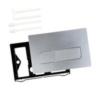 Concealed Tanks Panel Flush Press Board Double Flushing Actuator Plate for 01-50 UP300 UP320 Bathroom Tanks Accessories Wall Mounted Tanks Flush Panel Replacement