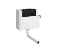Concealed Toilet Cistern Dual Flush 6L Front Access with Chrome Button