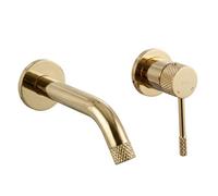 Concealed Washbasin Faucet Rea Venti Gold 17,5X10X12,5Cm