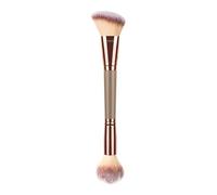 Concealer Brush - Double Sided Beauty Brush, Blush Bronzer Blending Tool, Lightweight, Durable, Comfortable, Practical for Ch ontour Powder, Women, Beginners, Travel, Portable Cosmetic Makeup | P