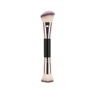 Concealer Brush - Double Sided Carrier 17cm Hair Makeup Equipment, Universal Portable Cream Face Accessories for Adults, 75g Synthetic Fiber Body | Foundation Brush for Contouring and Bron