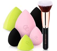 Concealer Brush Set - Flat Top Precision Under Eye Brushes for Blemishes & Dark Spots, Soft Synthetic Blending Brush for Liquid & Cream Concealer (0700)