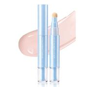 Concealer Dark Circles, Concealer Pen and Brightener 2 in 1 Face Highly Pigmented with Sponge Heads, Skin Smoothing and Moisturising, Concealer Pen for Dark Circles, Redness and Pimples (Light Pink)