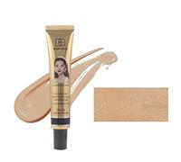 Concealer Foundation, Full Coverage Foundation,Concealer Lasting Nude Makeup Moisturizing Long-lasting Primer Finishing Powder Brighflesh Color CC Liquid Foundation (Sand)