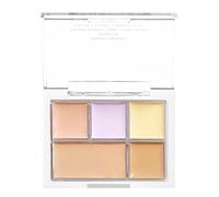 Concealer Full Coverage, Colour Corrector Cream Contour Palette, Under Eye Full Coverage Concealer, Peach Yellow Orange Hydrating Long Lasting Waterproof Concealer Palette for Dark Circles, Redness