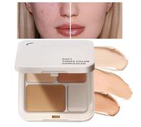 Concealer Palette 3-Color,Multi-use Pot Concealer - Face Tone Corrector Foundation for Skin Redness Blemishes Dark Circles Beauty Makeup