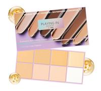 Concealer Palette - 8 Colours High Coverage Makeup Palette | Matte Cream Concealer for Dark Circles, Redness & Spots, Gentle Formula for Mature, Dry & Sensitive Skin.