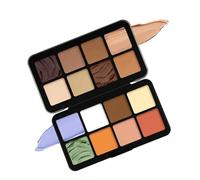 Concealer Palette, Face Cosmetics Palette, Contour Makeup Palette, Waterproof Concealer Palette, Cream Contour Palette, Highlighting Contour Kit, Sculpting Makeup Palette, 16-Color Face Palette, Conce