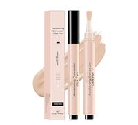 Concealer Pen, With A Push-On Brush Head Design, Accurately Covers Dark Circles, Spots And Tear Grooves, Brightens The Face, Light And Lasting, Creating A Natural Makeup