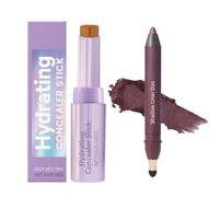 Concealer Stick & Shadow Liner Makeup Combo, Hydrating Concealer Stick, 2-in-1 Eyeliner & Eyeshadow, Waterproof, Natural Coverage & Instant Glow for Daily & Night Looks (Style B)
