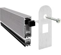 Concealex A8100 Superior Automatic Fir Smoke & Acoustic Door Bottom Seal, Self-Levelling Draught Excluder for Timber, Aluminium, PVC & Security Doors, Seals up to 17mm (A8100 Superior, 1026mm)