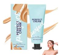 Concealing Foundation Perfecting Cream, All Over Complexion Perfector, Waterproof Long Lasting Even Skin Tone, Natural Body Makeup Foundation for Mature Skin, Smooth Tone Body Makeup