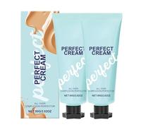 Concealing Foundation Perfecting Cream, Waterproof Long Lasting Even Skin Tone, Body Concealer Base Cream, Smoothing Color Correcting Gel for Mature Skin Smooth Tone Body Makeup (2PC, 80g)
