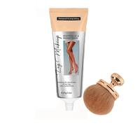 Concealing Leg Cream, Leg Makeup Waterproof No Transfer, Concealer Full Coverage, Flawless Leg Makeup Lotion, Long Lasting Body Foundation for Women, Easy Application, Full Coverage (Natural)