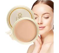 Concealing & Setting Soy Milk Powder, Long Lasting Coverage Smoothing & Oil Control, Makeup Holding Face Foundation, for All Skin