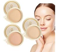 Concealing & Setting Soy Milk Powder, Long Lasting Coverage Smoothing & Oil Control, Makeup Holding Face Foundation, for All Skin