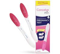 Conceive Plus Early Detection Midstream Pregnancy Test - HCG Pregnancy 6 Days Before Expected Period - Sensitive 10 MIU - Rapid Results in 5 Minutes - 2 Tests