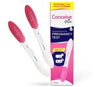 Conceive Plus Early Detection Midstream Pregnancy Test - HCG Pregnancy 6 Days Sooner - Easy to Use Discreet Pregnancy Test - Highly Sensitive 10 MIU - Rapid Results in 5 Minutes - 2 Tests