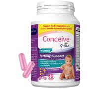Conceive Plus Fertility Supplements for Women - Support Body Regulation & Healthy Female Reproductive System - 21 Vitamins for Conception - 30 Day Su