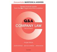 Concentrate Questions and Answers Company Law: Law Q&A Revision and Study Guide