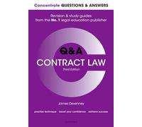 Concentrate Questions and Answers Contract Law: Law Q&A Revision and Study Guide (Concentrate Questions & Answers 3rd Revised edition)