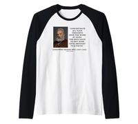Concentrate Thoughts Work at Hand Sun's Rays Focus Bell Qte Raglan Baseball Tee