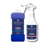 Concentrated All Purpose Antibacterial Surface Cleaner Spray - Up to 50 Litres from 1 Litre - Food-Safe, Cruelty-Free, & Vegan-Friendly Formula 5 Litre Spray Kit (1 Litre Kit)